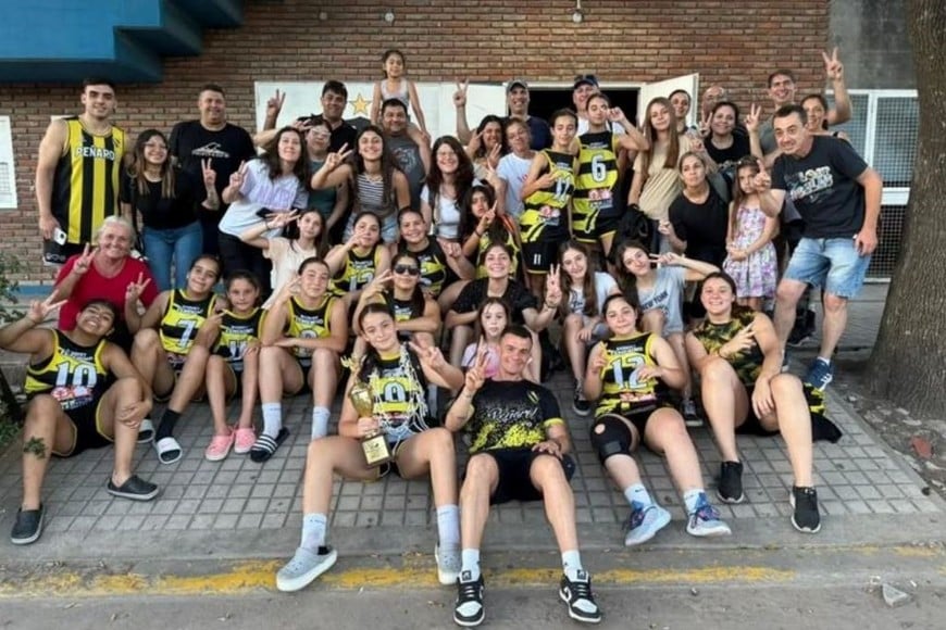 Las chicas de Peñarol son las bicampeonas en U13.