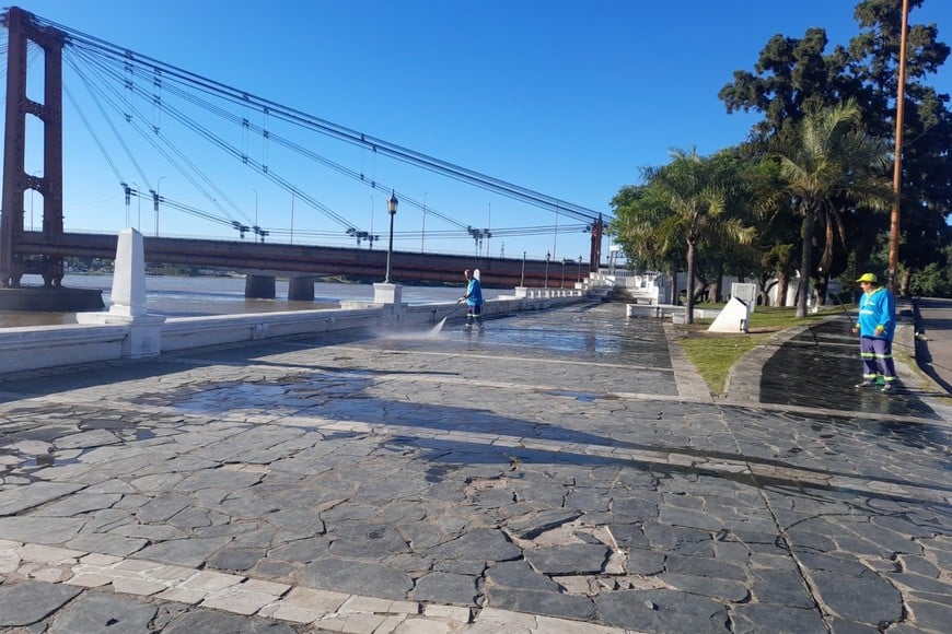 Santa Fe amaneció limpia y sin incidentes: el saldo positivo de los operativos municipales. Foto: Municipalidad de Santa Fe