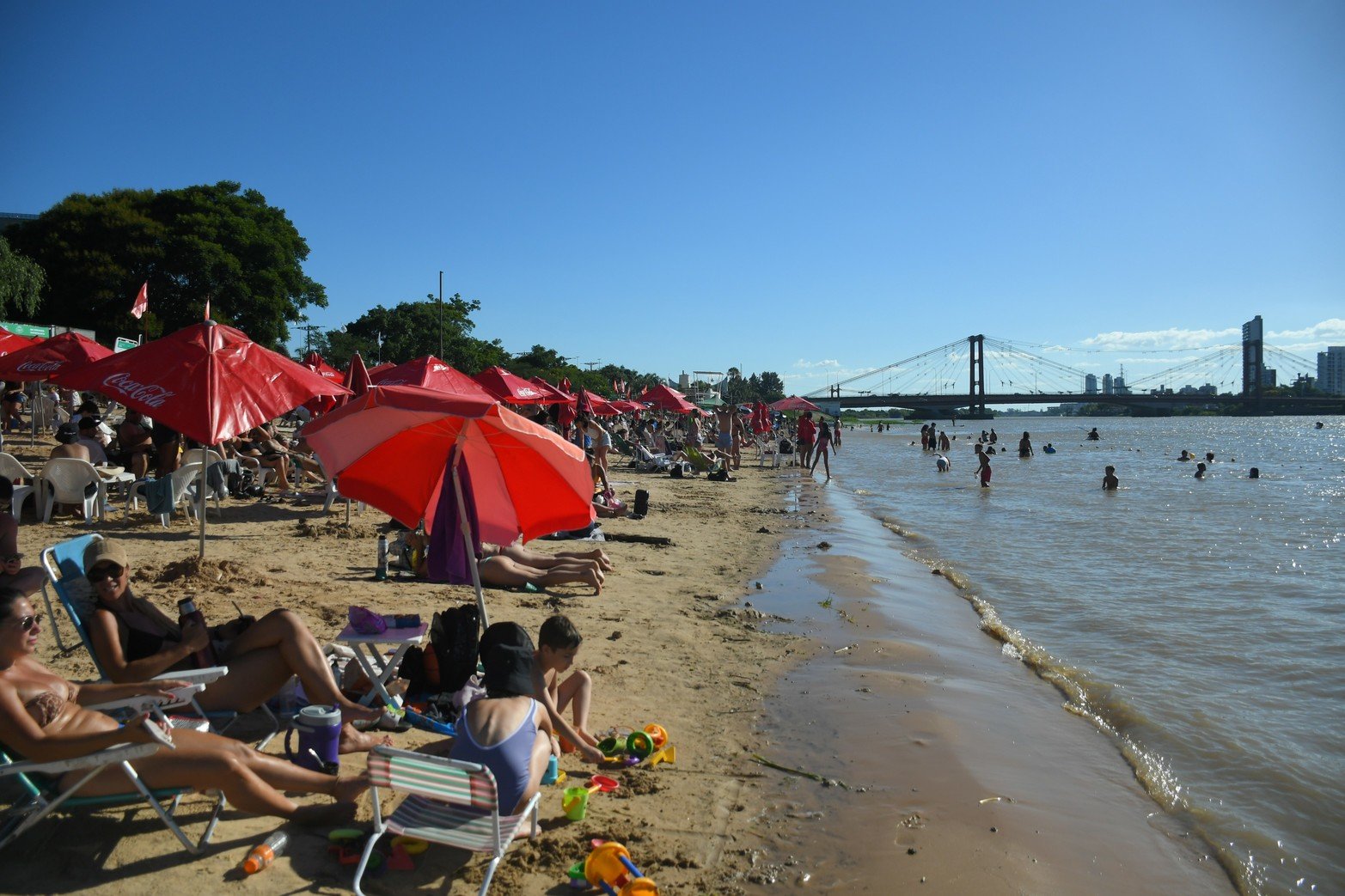 La Navidad santafesina continuó en Costanera Este