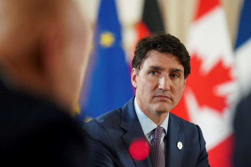 Canadian Prime Minister Justin Trudeau attends Partnership for Global Infrastructure and Investment (PGII) event on the first day of the G7 summit, in Savelletri, Italy, June 13, 2024. REUTERS/Kevin Lamarque