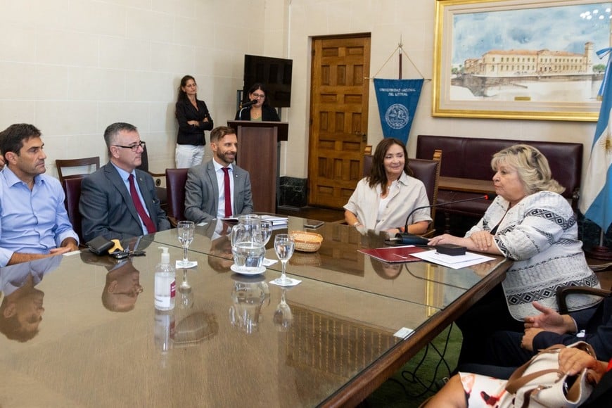 La FCJS consolida la construcción colectiva entre las instituciones de la abogacía en Santa Fe. Créditos: UNL