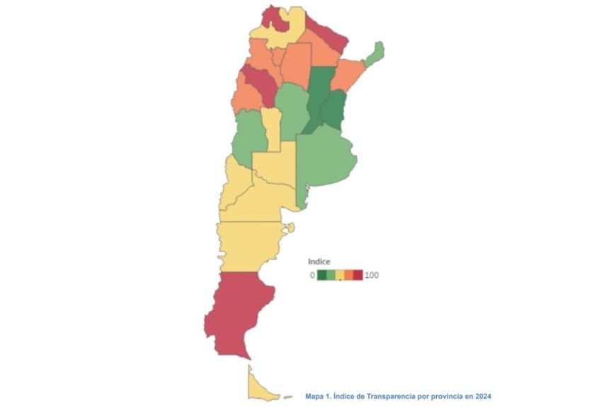 mapa ranking transparencia municipios argentinos