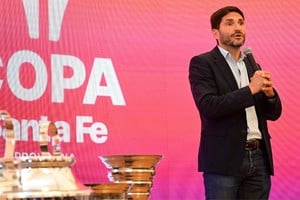 “El deporte es la actividad más democrática que hay en la sociedad”, aseguró Pullaro. Crédito: Flavio Raina.