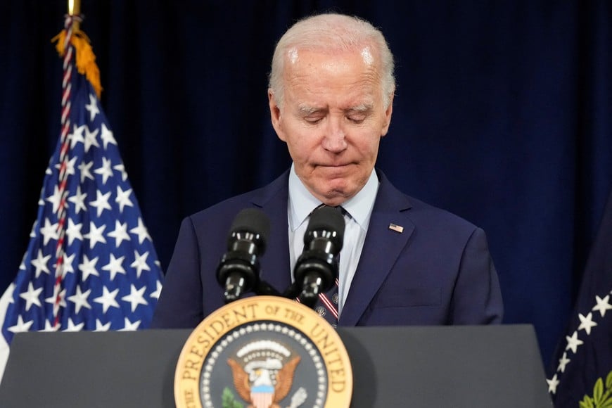 U.S. President Joe Biden speaks on the death of former U.S. President and Nobel Peace Prize recipient Jimmy Carter, who died at the age of 100, at the Company House Hotel, in Christiansted, St. Croix, U.S. Virgin Islands, December 29, 2024. REUTERS/Ken Cedeno