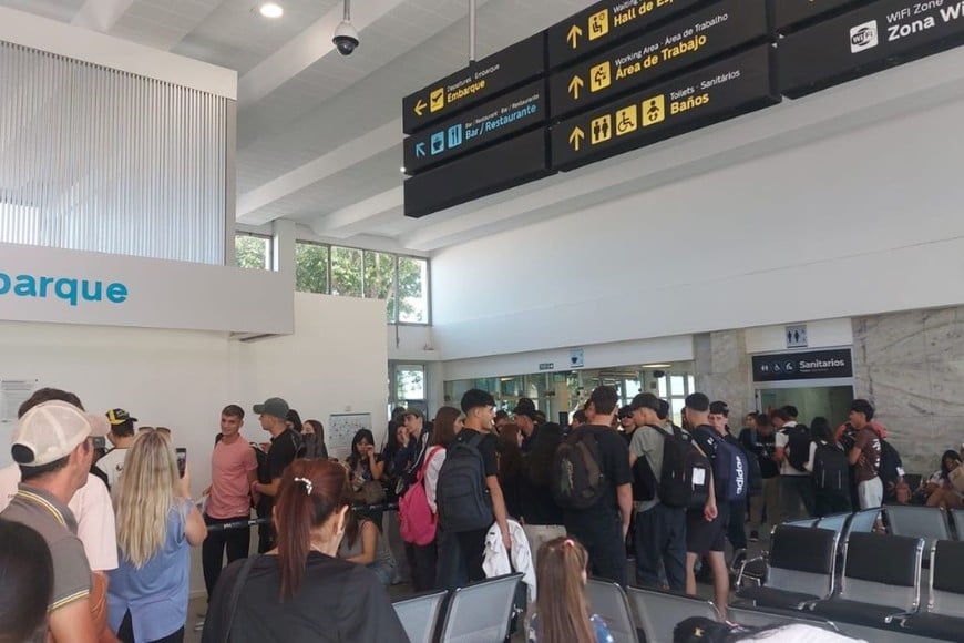 Más de 20 mil pasajeros registrados en vuelos regulares durante 2024. Crédito: El Litoral.