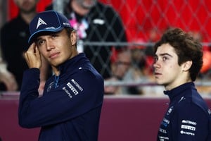 Formula One F1 - Qatar Grand Prix - Lusail International Circuit, Lusail, Qatar - December 1, 2024 
Williams' Franco Colapinto and Williams' Alexander Albon ahead of the Qatar Grand Prix REUTERS/Jakub Porzycki