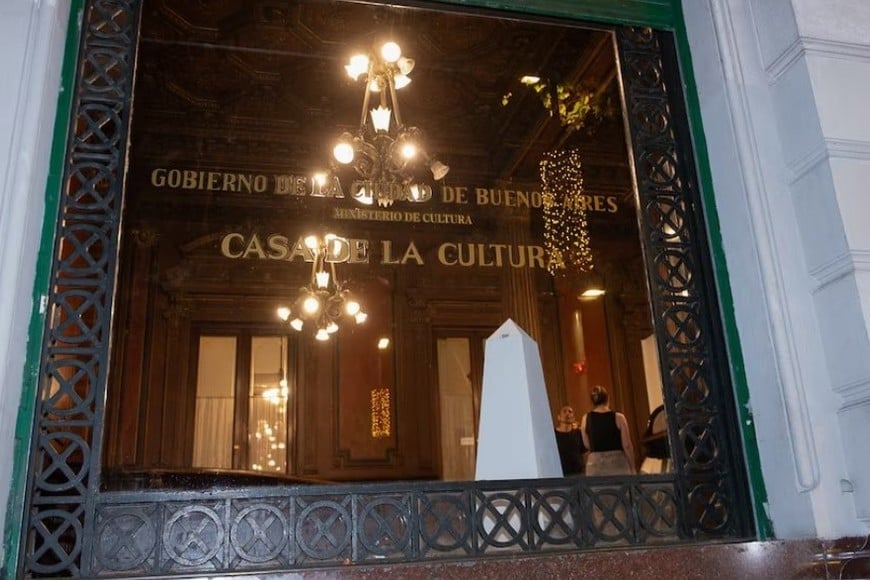 La Casa de la Cultura, ubicada en Avenida de Mayo 575 del Microcentro porteño.