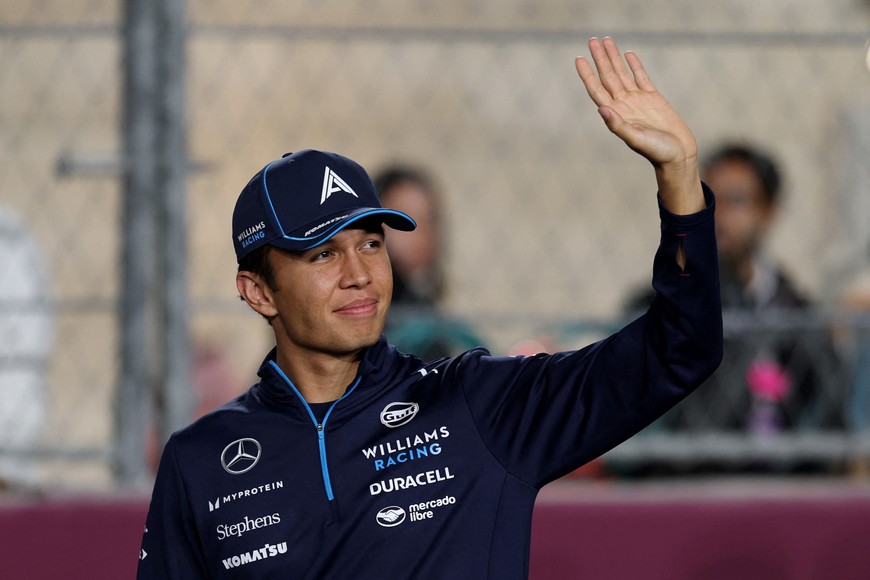 Formula One F1 - Qatar Grand Prix - Lusail International Circuit, Lusail, Qatar - December 1, 2024 
Williams' Alexander Albon ahead of the Qatar Grand Prix REUTERS/Hamad I Mohammed