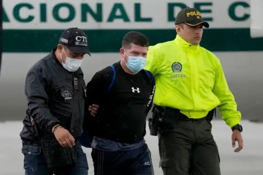 Así había llegado Francisco Luis Correa Galeano al aeropuerto de Bogotá, 8 de junio de 2022.