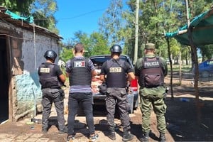 El procedimiento se concretó en calle 80 de barrio Eucaliptal, de Frontera.