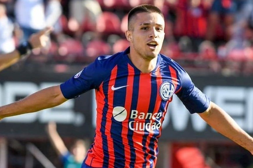 Julián Palacios, el volante ex San Lorenzo que se sumará al mediocampo de Unión.