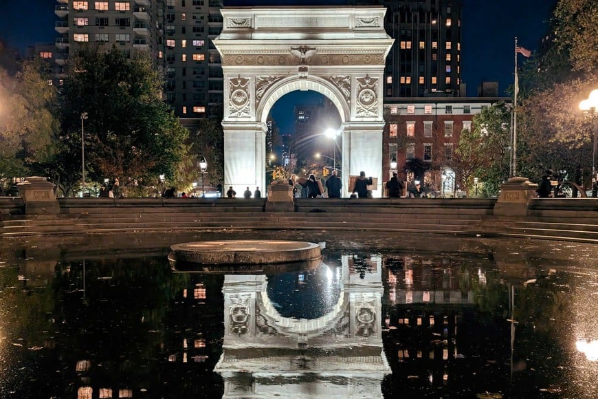 Washington Square, una de los sitios preferidos por la entrevistada. Foto: Sarah Yáñez - Richards