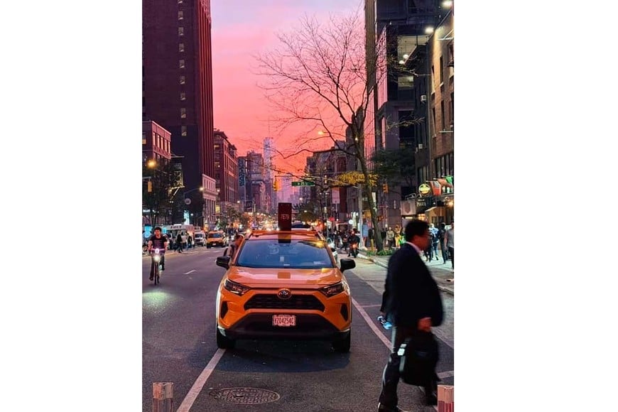 Un atardecer de película en NY. Foto: Sarah Yáñez - Richards