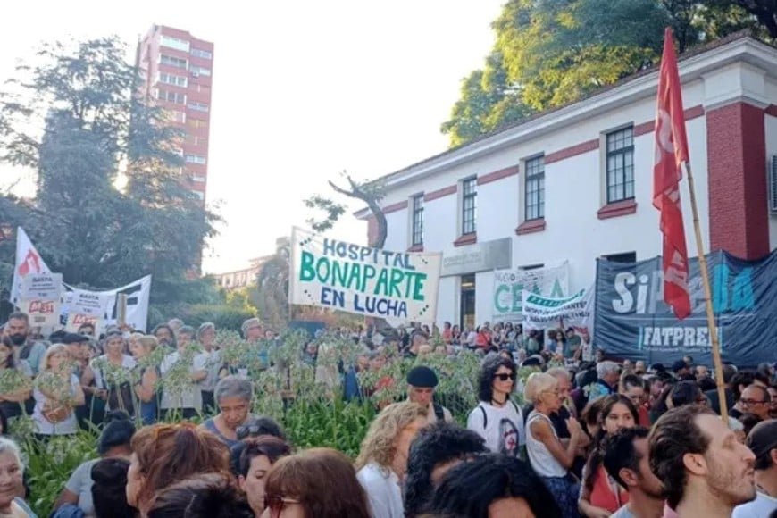 protesta centro cultural haroldo conti ex esma