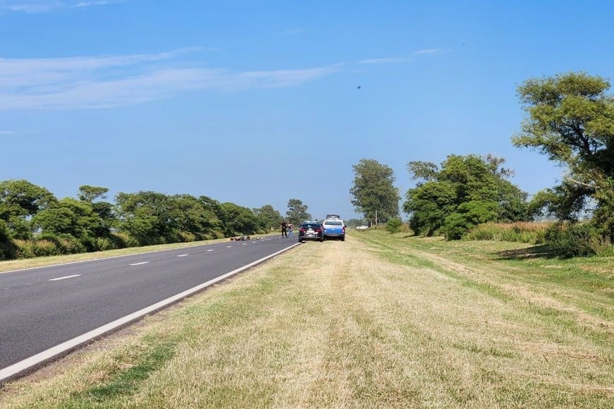 El impacto entre un camión y una moto dejó un saldo trágico en Ruta 70.