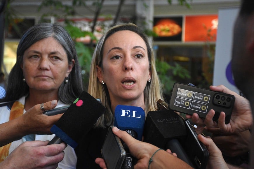 Ghilotti deja la secretaría de Transporte para asumir como presidenta en Aguas. Foto: Guillermo Di Salvatore