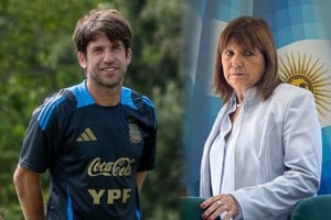 Diego Placente Patricia Bullrich. Créditos: El Litoral