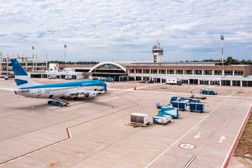 El aeropuerto internacional de Rosario.