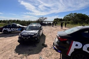 Los restos fueron hallados a orillas del río Salado. Crédito: El Litoral.