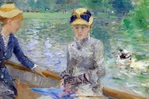 Fragmento de “Día de verano”, de Berthe Morisot. Foto: National Gallery of London