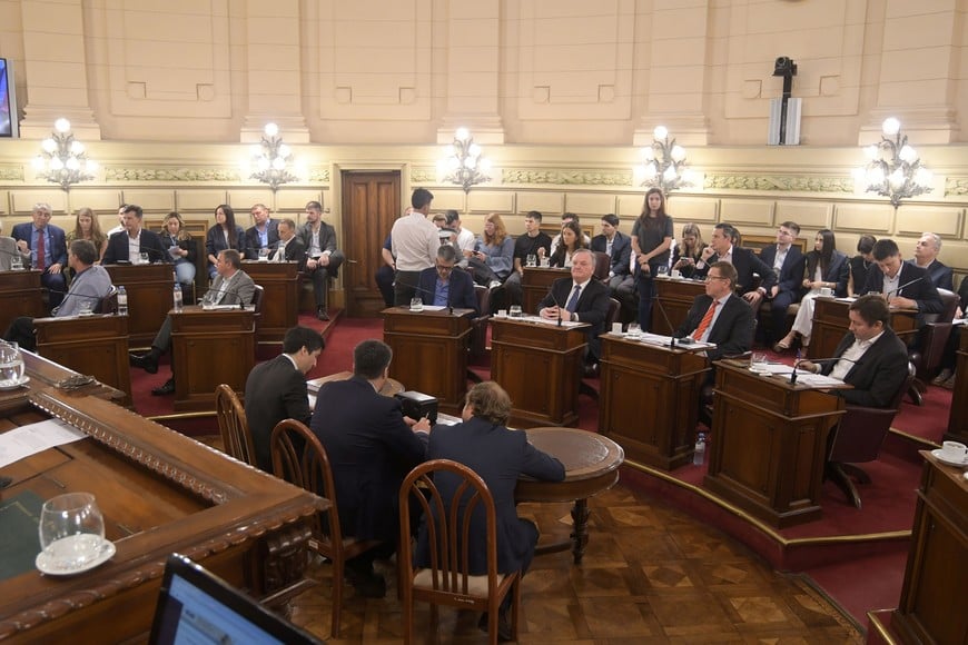 Cámara de Senadores de Santa Fe, 6 de diciembre de 2024. Tratamiento de la futura reforma constitucional. Guillermo Di Salvatore