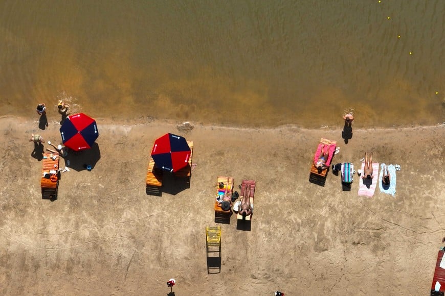 Las imágenes corresponden a principios de enero, cuando el drone de El Litoral recorrió la zona. Foto: Fernando Nicola