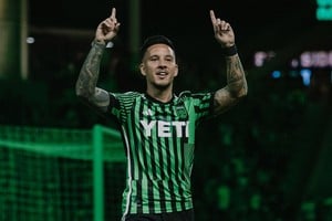 El delantero disputó 30 partidos, anotó 8 goles y dio 4 asistencias en el último año en Estados Unidos.