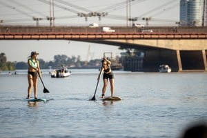 Las actividades náuticas, un clásico en la laguna Setúbal.