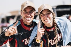 El matrimonio cordobés le dio el 11° titulo a la Argentina.
Foto: Rally Dakar