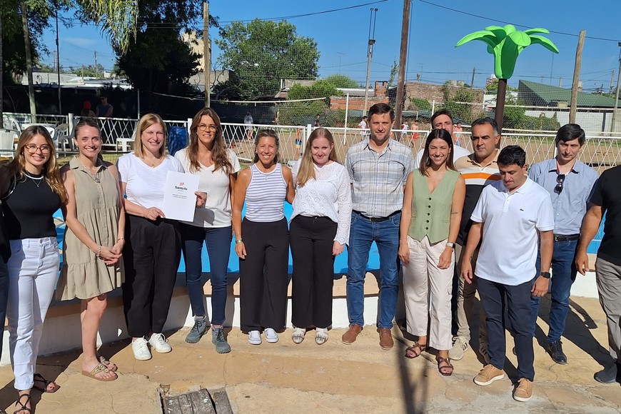 Scaglia y Tejeda, recorrieron las localidades de Gálvez, Gessler, Díaz, San Genaro y Centeno.