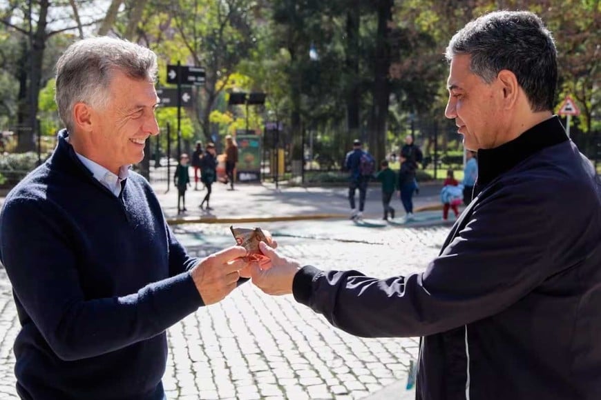 Mauricio y Jorge Macri, dirigentes del PRO.