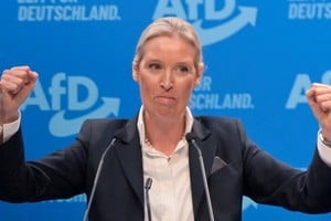 Alice Weidel tras ser elegida como principal candidata a canciller. Foto: REUTERS