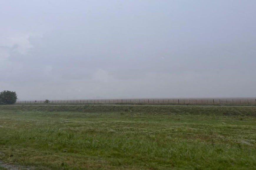 El comportamiento sectorizado de las lluvias fue una constante.