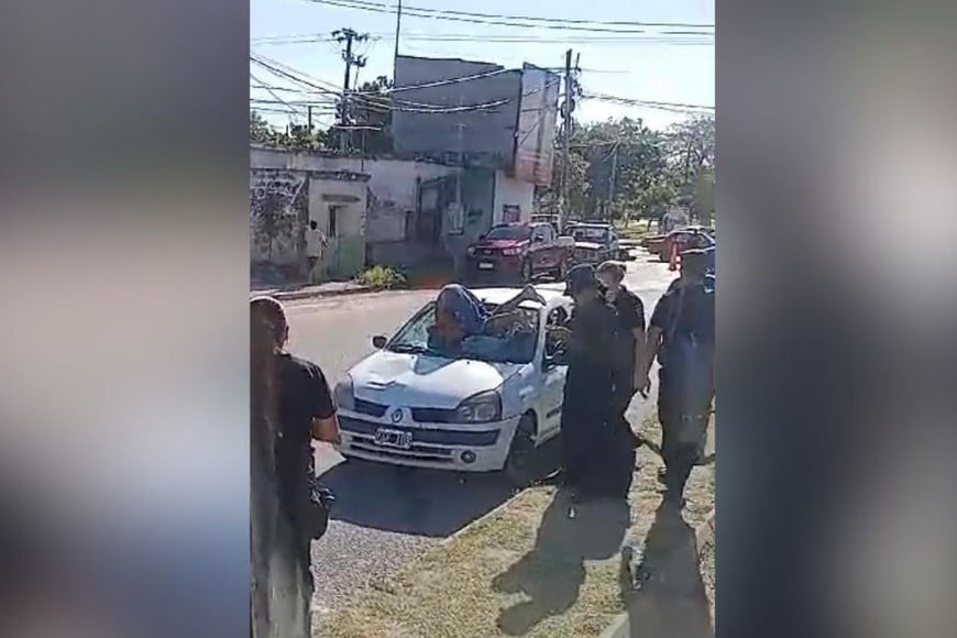 Accidente en Presidente Perón e Iturraspe