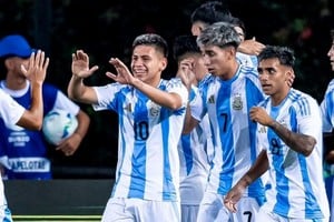 Sudamericano Sub-20: Argentina aplastó 6-0 a Brasil en el debut del Grupo B. Gentileza