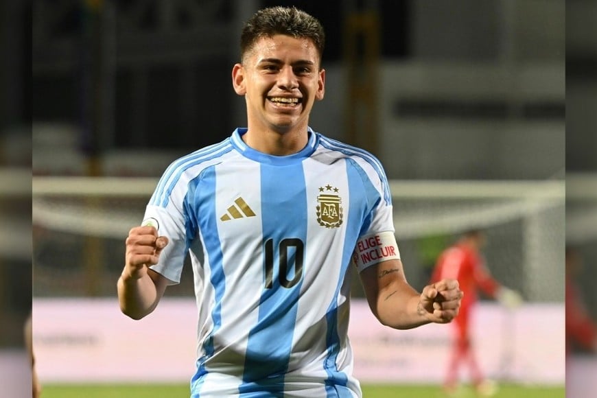 Sudamericano Sub-20: Argentina aplastó 6-0 a Brasil en el debut del Grupo B. Gentileza