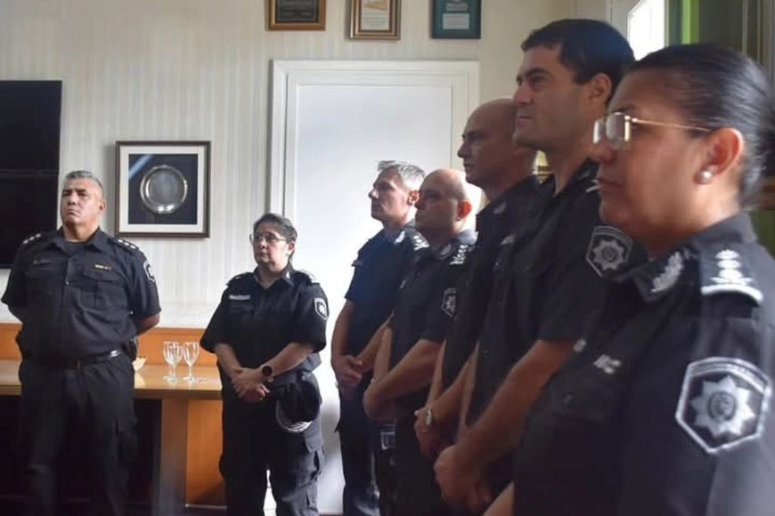 Cambio de mando en la Policía de Santa Fe.