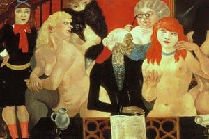 “Burdel en Montparnasse”, obra de Foujita de 1928. Foto: Petit Palais, Ginebra, Suiza