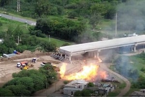 Los bomberos lograron extinguir las llamas, pero el temor persiste