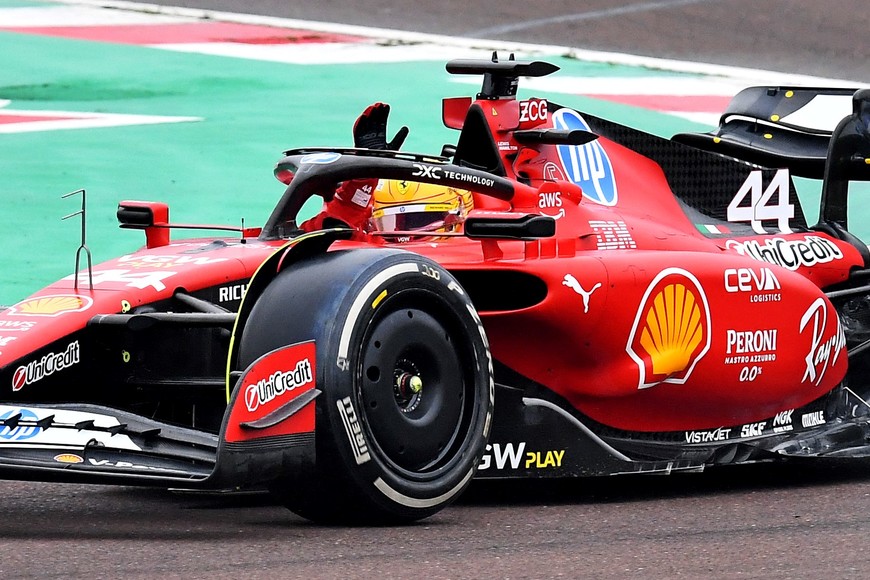 Formula One F1 - Lewis Hamilton drives a Ferrari F1 car around the Fiorano circuit as part of the TPC tests - Fiorano Circuit, Fiorano Modenese near Maranello, Italy - January 22, 2025
Ferrari's Lewis Hamilton during testing REUTERS/Jennifer Lorenzini