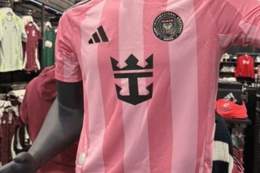 Así sería la nueva camiseta del Inter Miami.