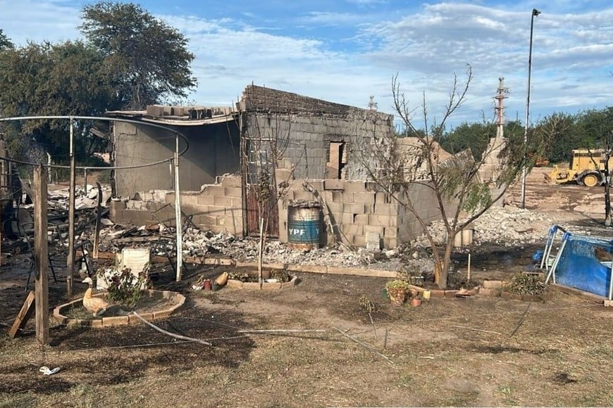 El estallido impactó de lleno en el barrio Villa Albertina,