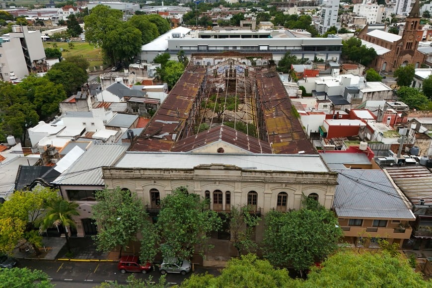 Tras su cierre, el Mercado Progreso se transformó en un centro cultural. Crédito: Fernando Nicola.