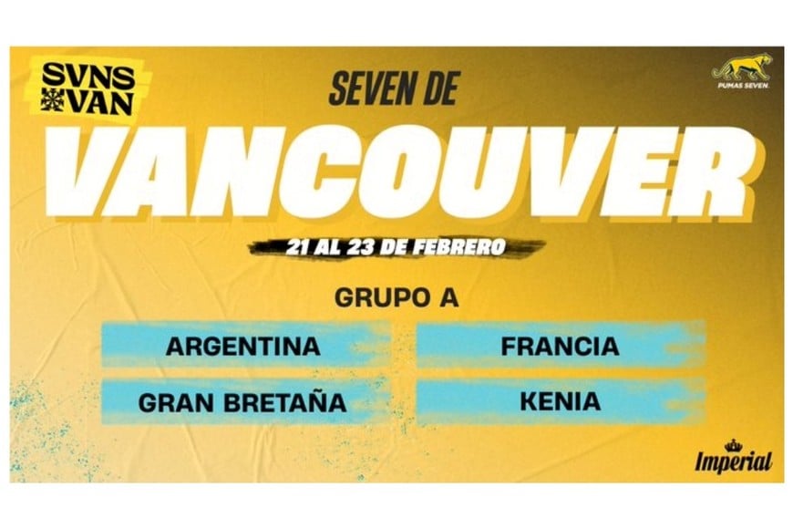 El grupo de Argentina en Vancouver. Crédito: Prensa Los Pumas