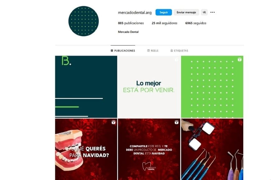 La operación se realizaba a través de perfiles en Instagram