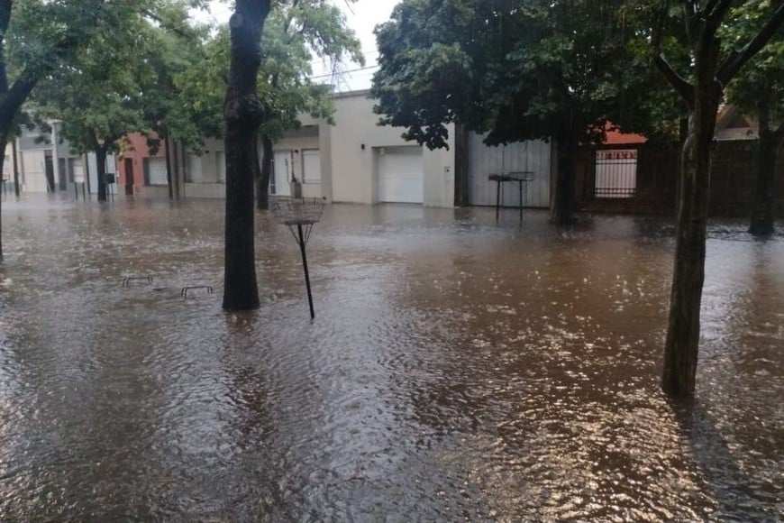 Calle Sarmiento al 500, en barrio Centro 3.