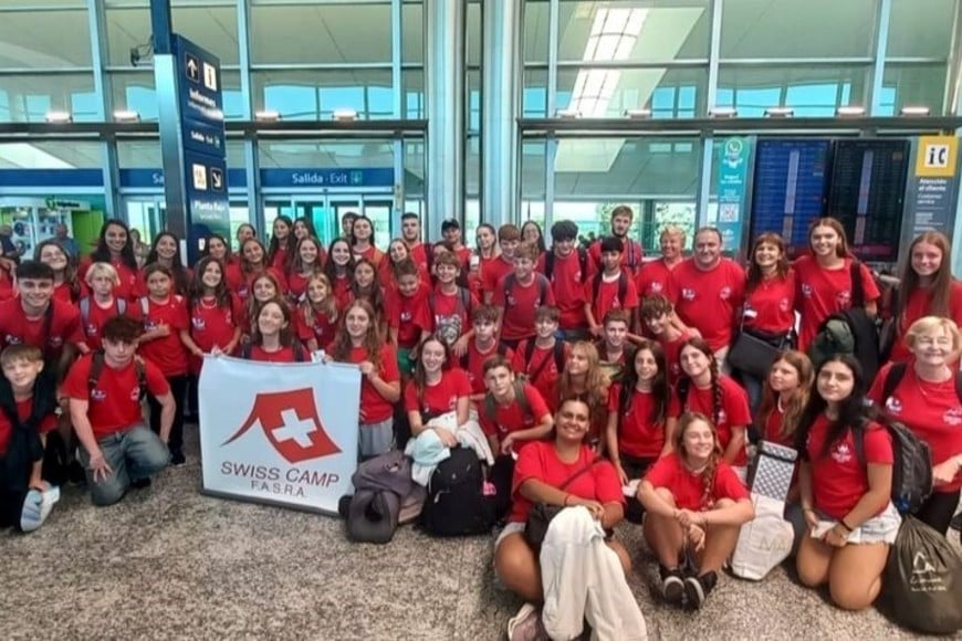 Arrancó un nuevo Swiss Camp con participación de jóvenes santafesinos.