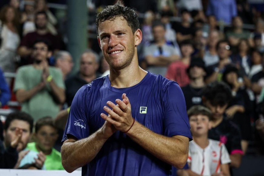 Fue debut y despedida para Diego Schwartzman.