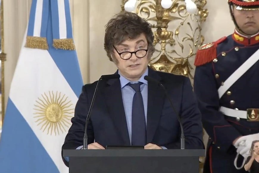 Javier Gerardo Milei, 54 años. Presidente de Argentina desde el 10 de diciembre de 2023.