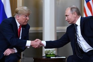 El presidente de Estados Unidos, Donald Trump, junto a su homólogo ruso Vladímir Putin en Helsinki, Finlandia, el 16 de julio de 2018. fue durante el anterior mandato del magnate estadounidense.